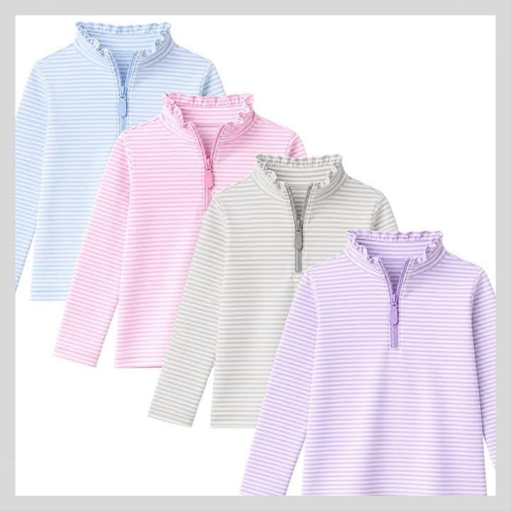 Stripe Quarter Zip Pre-Order (Closes 7-22)