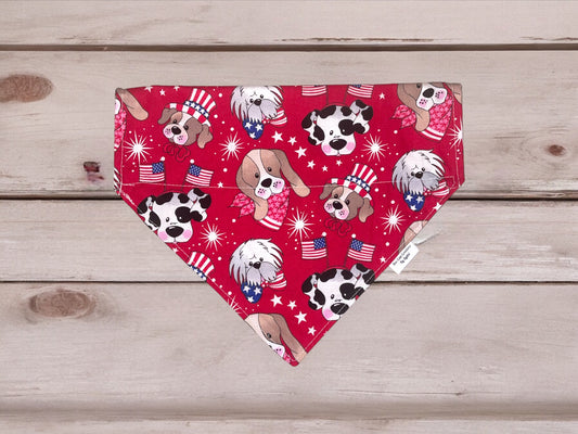 Patriotic - Over The Collar Bandana