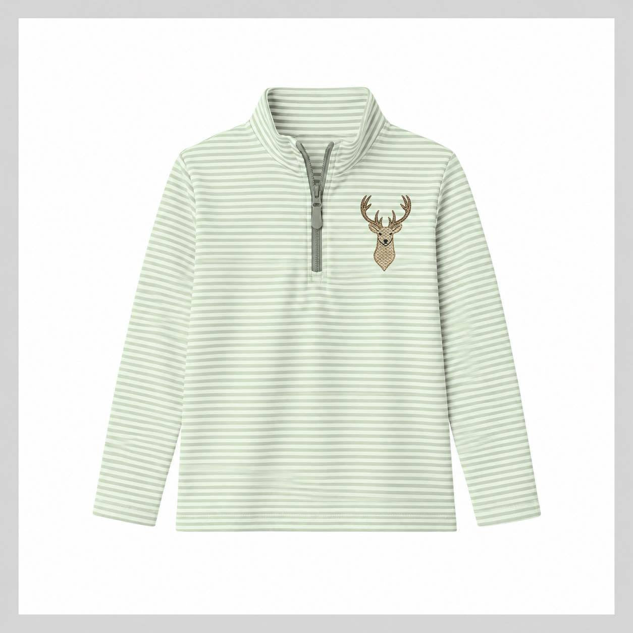 Stripe Quarter Zip Pre-Order (Closes 7-22)