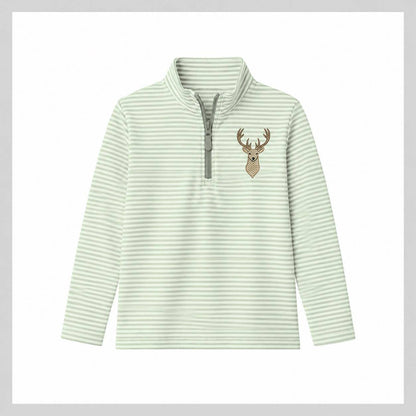 Stripe Quarter Zip Pre-Order (Closes 7-22)