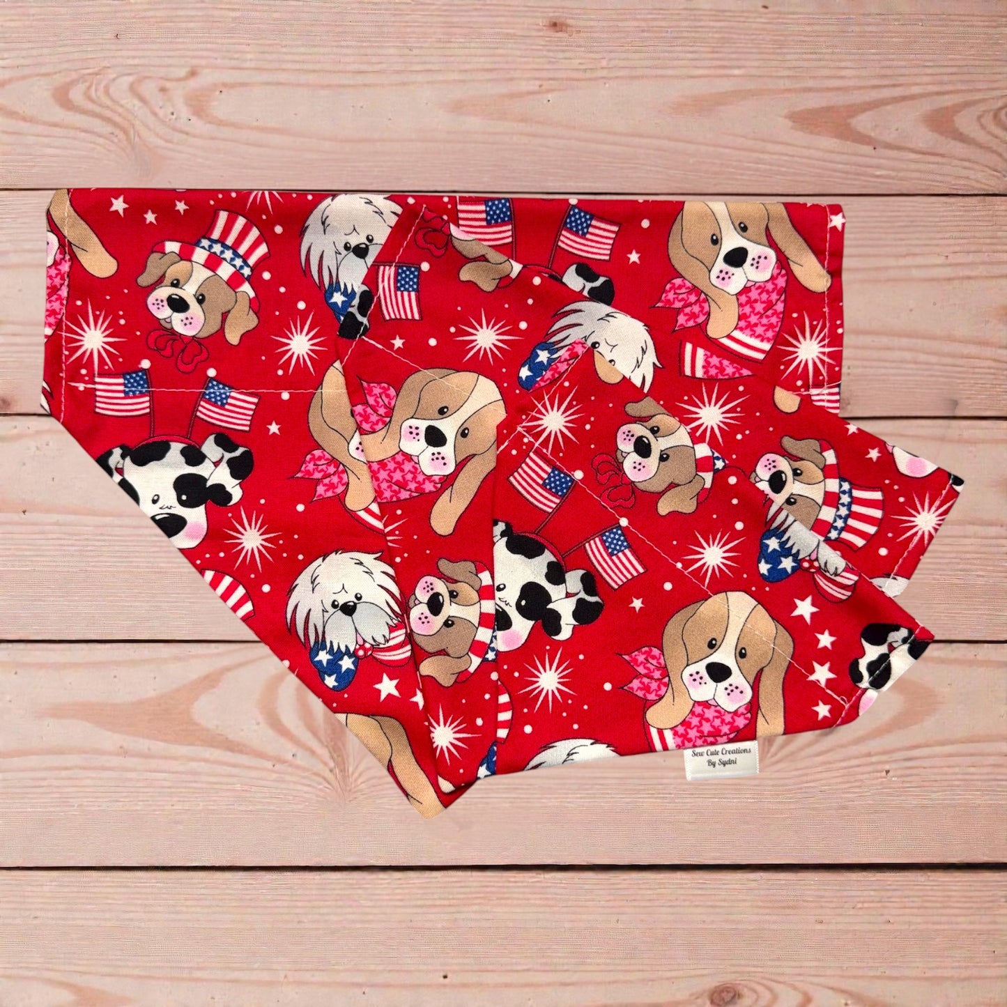 Patriotic - Over The Collar Bandana
