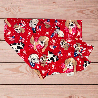 Patriotic - Over The Collar Bandana