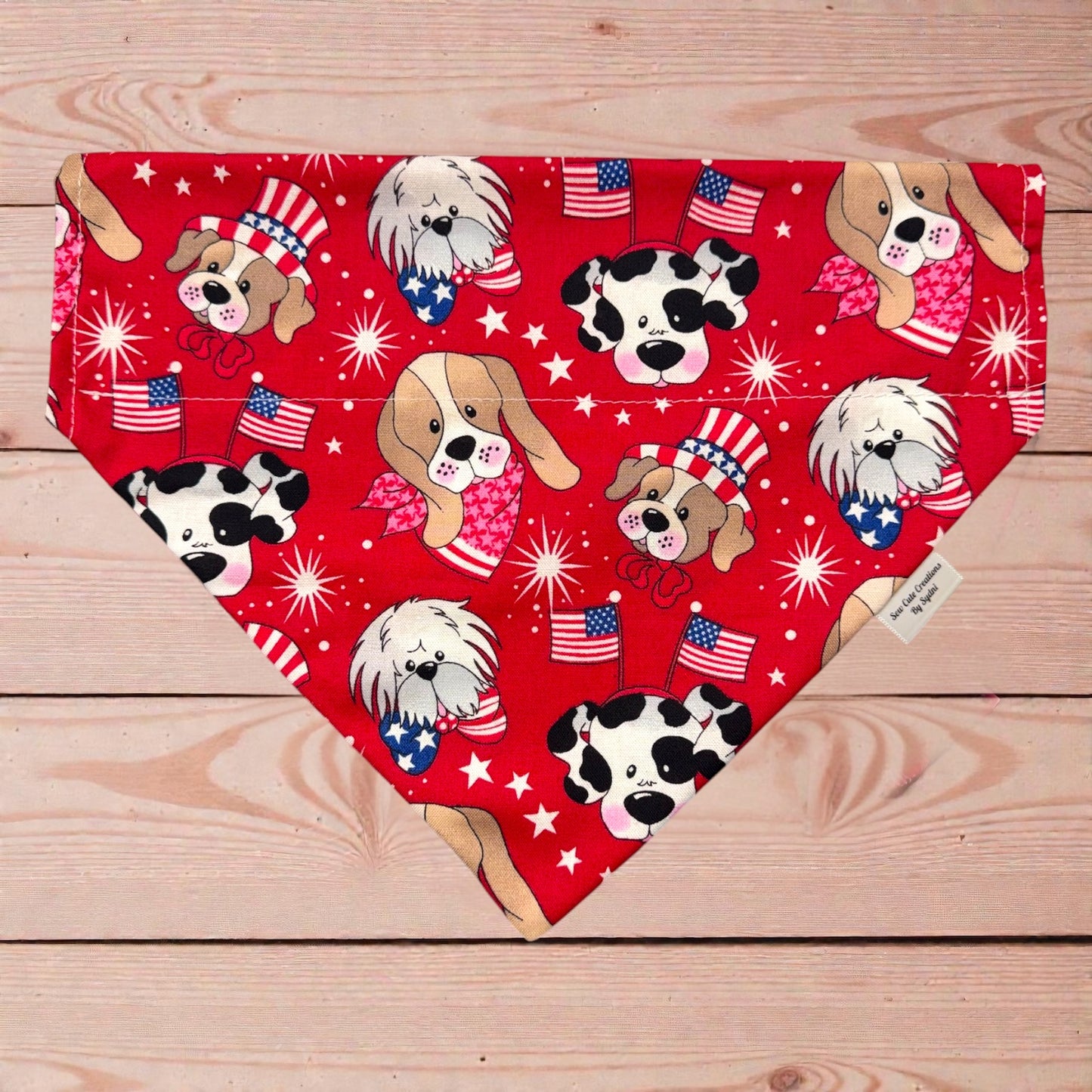 Patriotic - Over The Collar Bandana