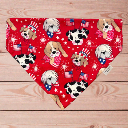 Patriotic - Over The Collar Bandana
