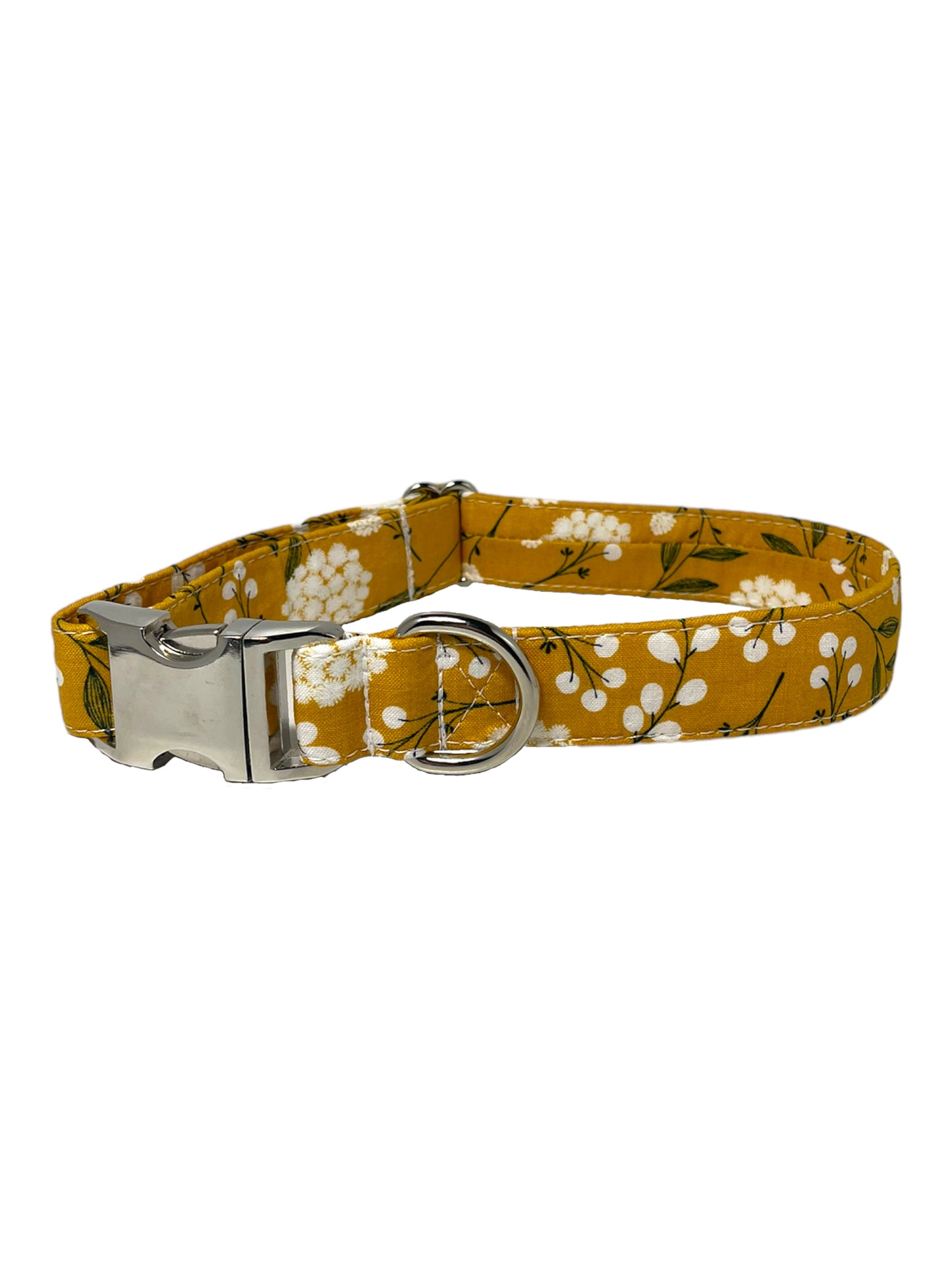 "Mustard Flowers" - Dog Collar