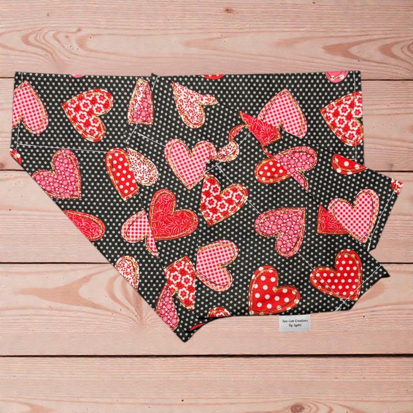 Sketch Hearts Bandana