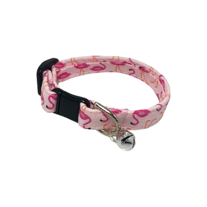 "Flamingo" - Safety Release Cat Collar