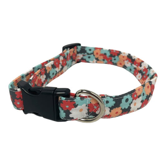 “Coral Floral" - Dog Collar