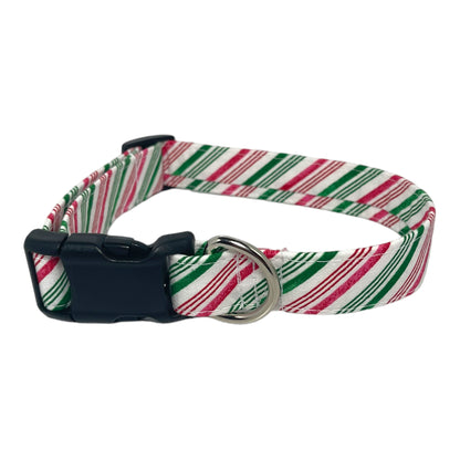 “Candy Cane Lane" - Dog Collar