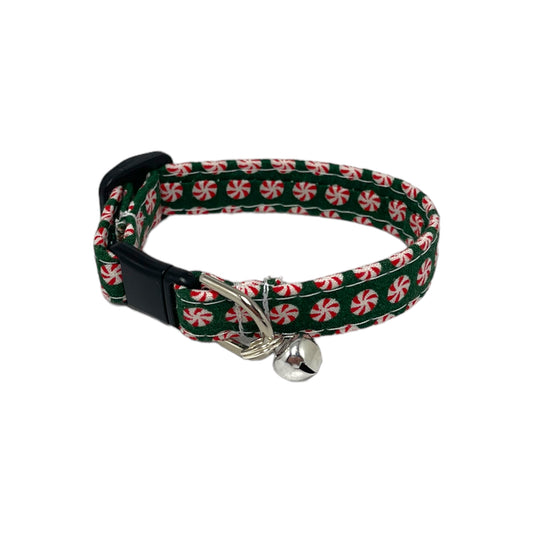 "Tiny Peppermints" - Safety Release Cat Collar